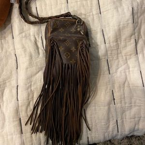 Authentic vintage boho side kick crossbody